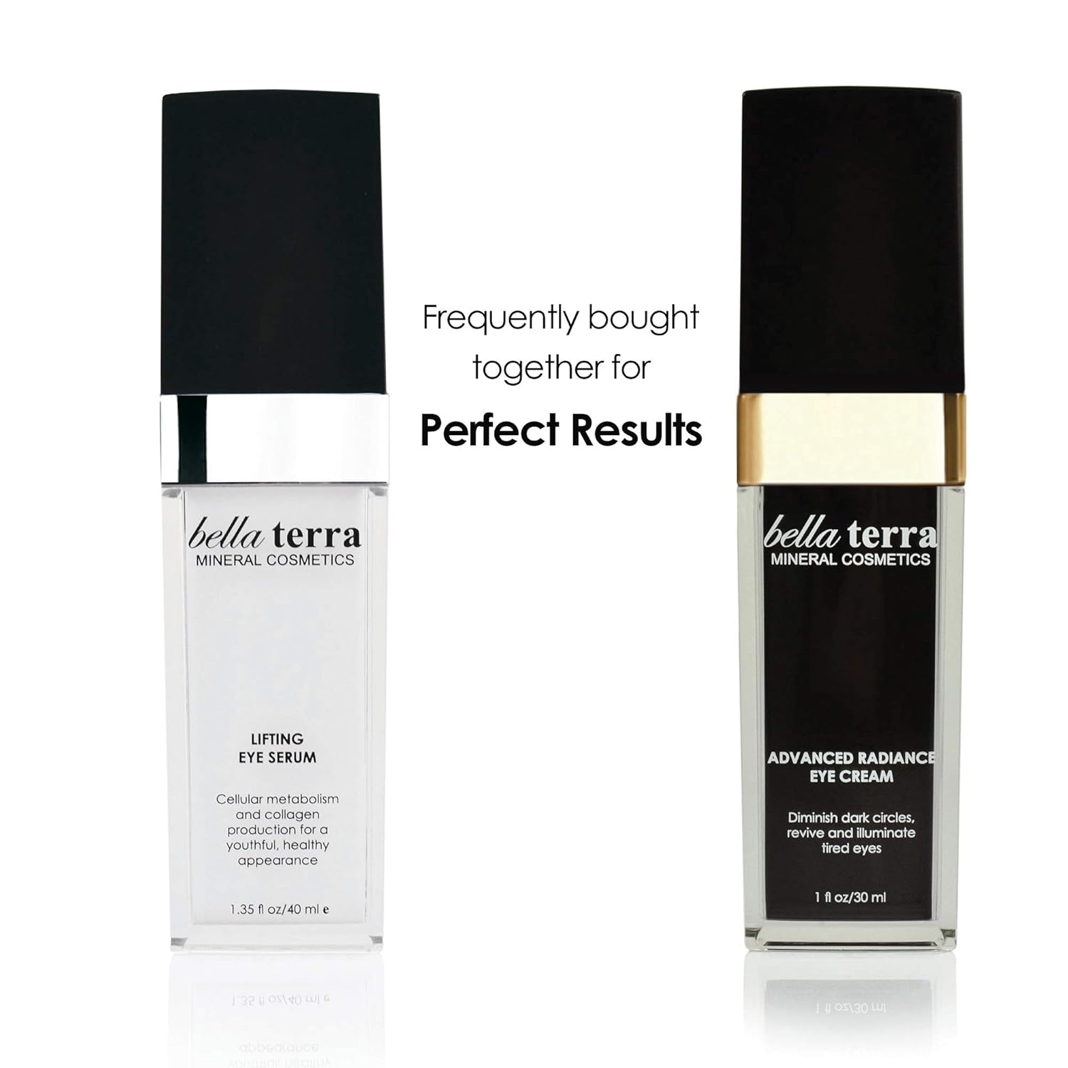 Bella Terra Advanced Radiance Eye Cream | Daily Moisturizer for Eyes | Reduce Wrinkles and Dark Circles | Fast-Acting Skin Renewal Treatment (1 fl. oz / 30ml)