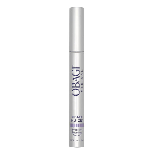 Obagi Nu-Cil Eyebrow Boosting Serum - Ultimate Eyebrow Growth Serum with Hyaluronic Acid - Dermatologist Approved for Thin, Patchy & Over-Tweezed Eyebrows - Fast Absorbing - 6ml