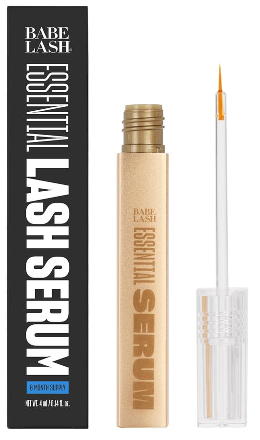 Babe Original Lash Serum - Fuller & Longer Looking Eyelashes, Advanced Lash Enhancing Treatment for Natural Lashes, Extensions & Eyebrows, Vegan & Cruelty-Free