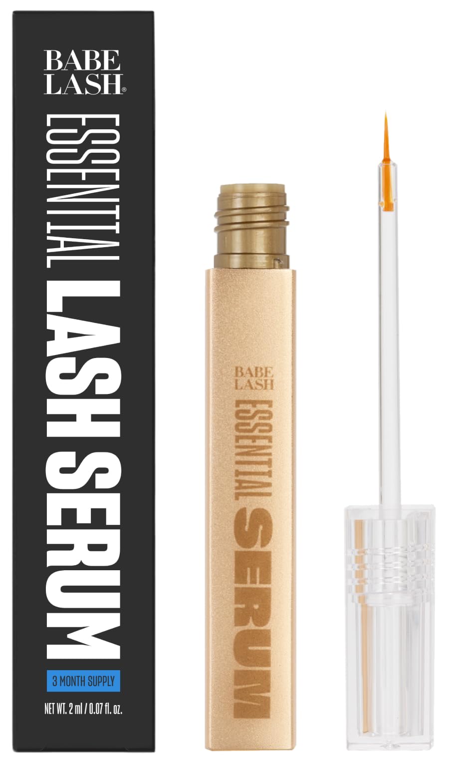 Babe Original Lash Serum - Fuller & Longer Looking Eyelashes, Advanced Lash Enhancing Treatment for Natural Lashes, Extensions & Eyebrows, Vegan & Cruelty-Free
