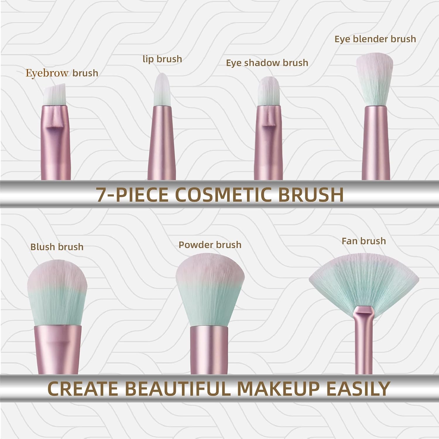 Makeup Brush Set Pink Glitter,Unicorn Foundation Sparkles Cute Fan Powder Blush Lip Highlight Eye shadow Eyebrow Makeup Brushes Set with Liquid and Case for Girls Teen Kids Gift Present
